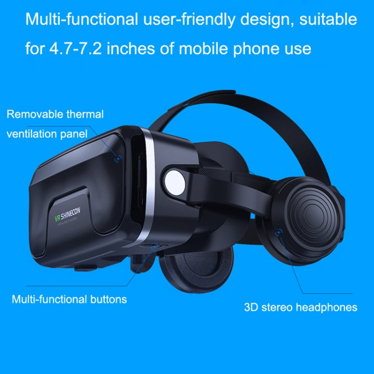 VRSHINECON G04EA+B01 Handle 7th VR Glasses 3D Virtual Reality Game Digital Glasses With Headset