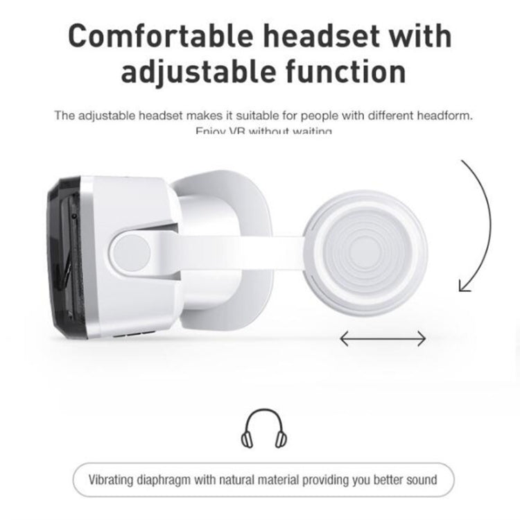 VRSHINECON G04BS+B01 Handle 3D Virtual Reality Helmet VR Glasses With Bluetooth Headset