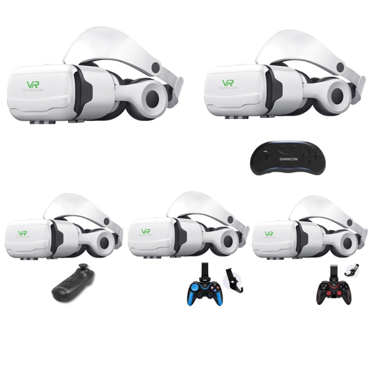 Mobile Phone 3D Virtual Reality VR Game Helmet Glasses With Headset, G02EF