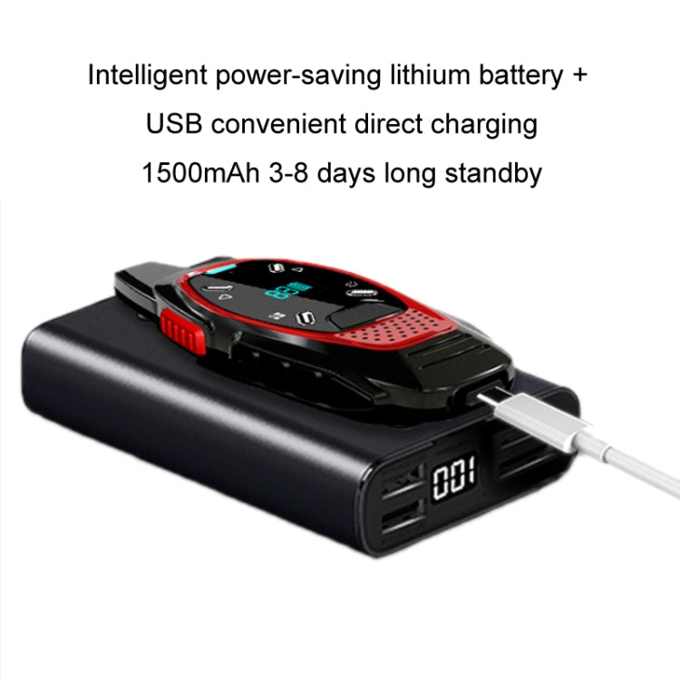 LED Display USB Charging Wireless Handheld Small Mini Walkie Talkie, A13 (Green), A13 (Blue), A13 (Black), A13 (White), A13 (Grey), A13 (Red)