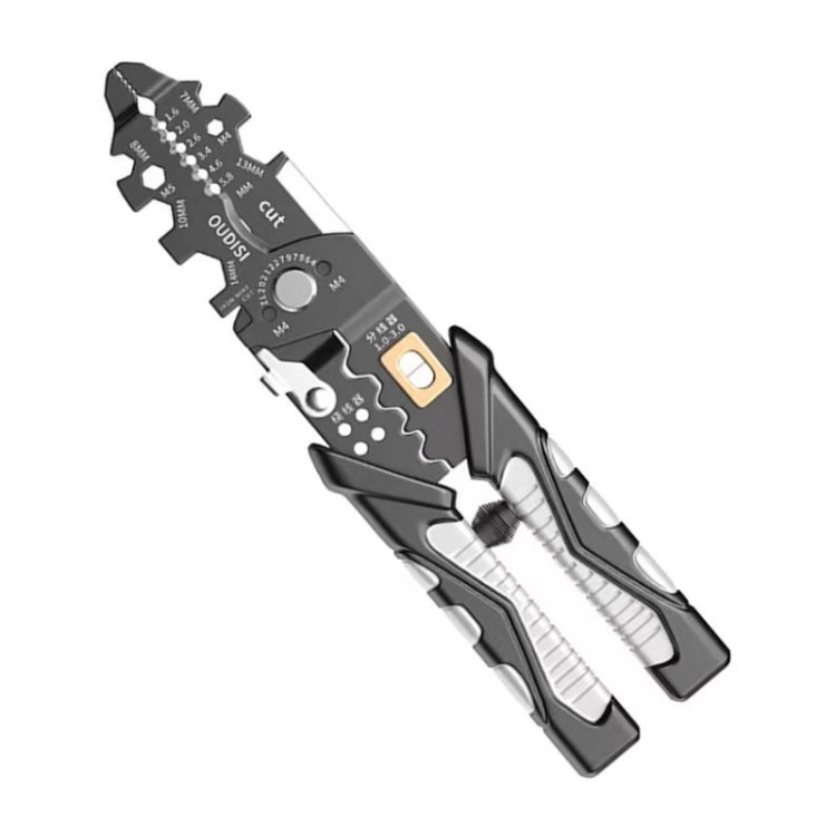 25 In 1 Electrician Multipurpose Wire Stripper(Black)