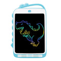 10 inch Cartoon Dinosaur LCD Writing Board Colorful Children Painting Board, 10 inch (Light Blue)