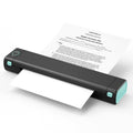 M08F Bluetooth Wireless Handheld Portable Thermal Printer, Black Green A4 Version, Black A4 Version, White A4 Version, White Orange A4 Version, Green A4 Version, Pink A4 Version, Gray A4 Version, Silver A4 Version, Black Green Letter Version           ...