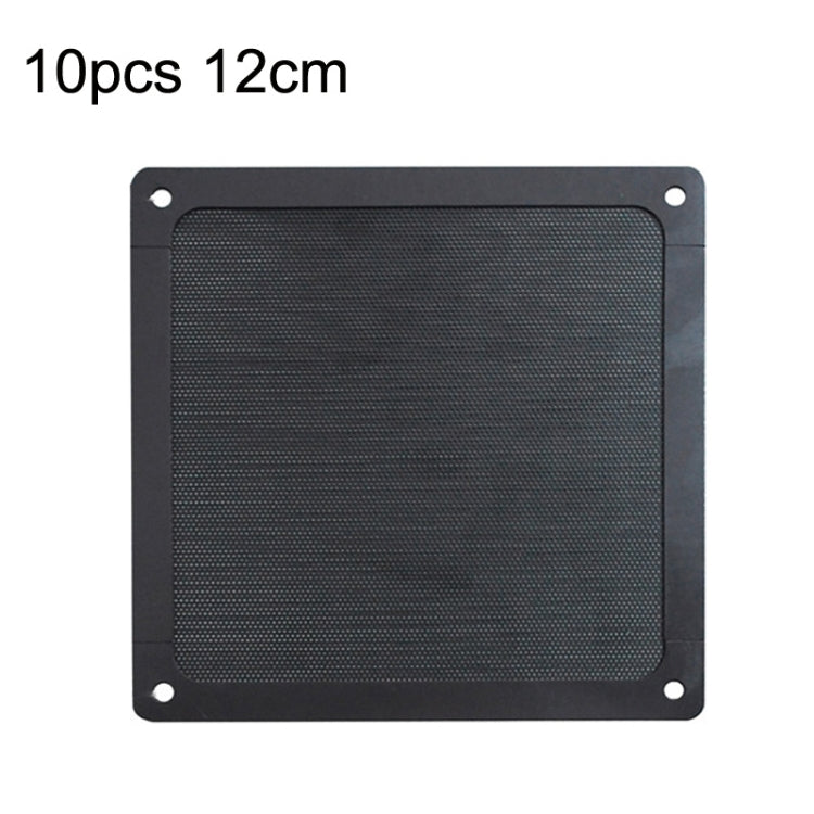 PVC Cooling Fan Dust Net Desktop Computer Industrial Fan Filter Cover, 10pcs 12cm With Magnetic Suction, 10pcs 14cm With Magnetic Suction, 10pcs 12x24cm With Magnetic Suction, 10pcs 14x28cm With Magnetic Suction Ordinary Version                        ...