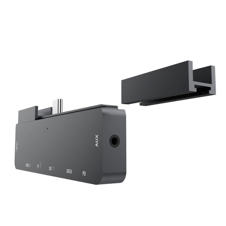 For IPad Pro 7-In-1 HDMI 4K + 3.5mm Audio + SD/TF+ 1 USB 3.0 + USB-C/Type-C + PD USB-C Docking Station