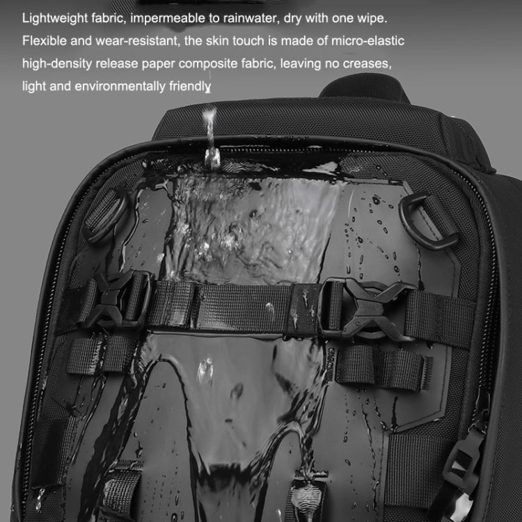 Ozuko 9587 Men Backpack Sports Helmet Men Backpack Breathable Waterproof And Wear-resistant