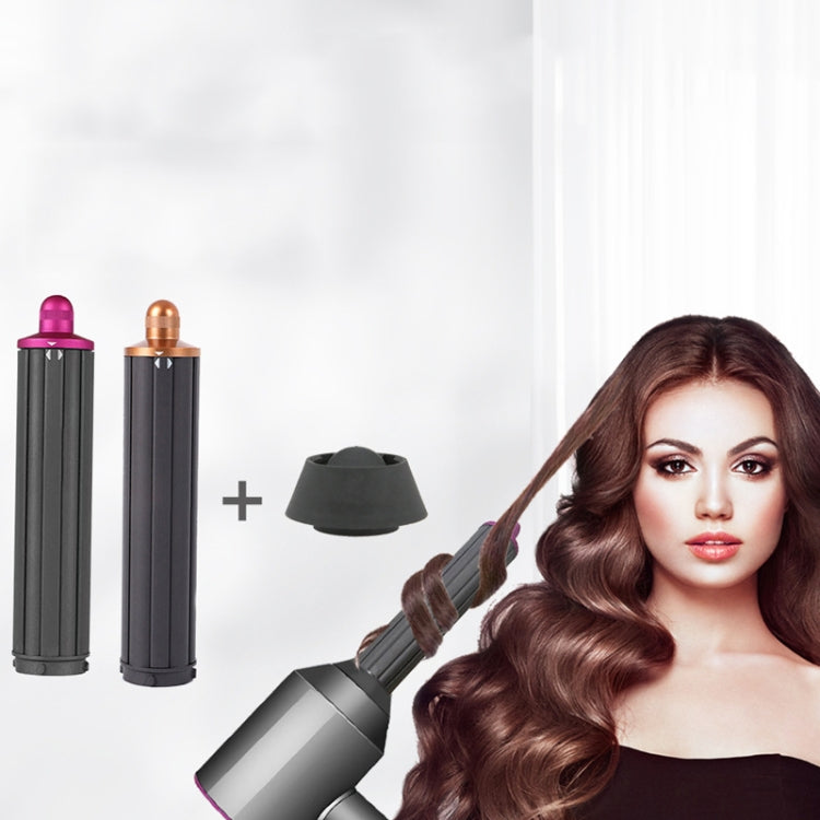 For Dyson Airwrap Hair Dryer i.d. / HS01 / HS05 / HD08 18.6 x 4cm Upgraded Long Curling Barrels Nozzle With Long Adapter Golden, 18.6cm 40mm Rose Red, 18.6cm 40mm  Golden, 18.6cm 40mm Short Adapter Golden, 18.6cm 40mm Short Adapter Rose Red            ...