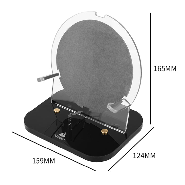 For B&O Beoplay A1 / Beosound A1 2nd Speaker Acrylic Desktop Stand Holder(Black)