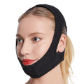 MK122 Anti-snoring Belt Triangular Chin Strap Unisex Chin Protection Belt, Black