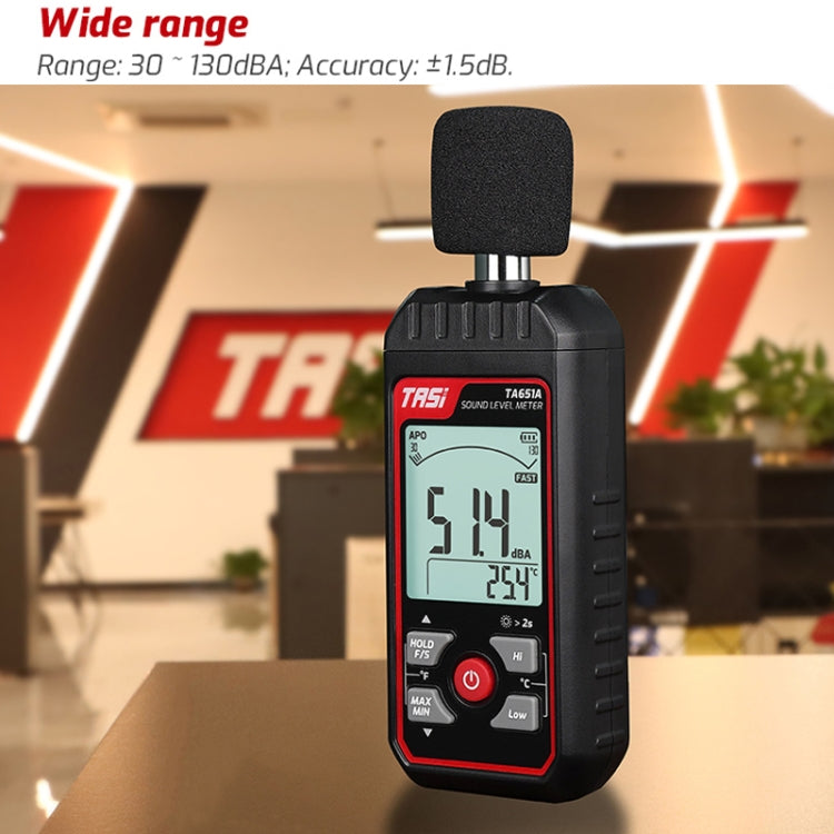 Household Noise Tester Decibel Device, TASI TA651A, TASI TA651B