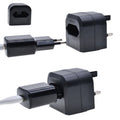 250V EU Plug To UK Plug With Fuse Conversion Plug, EU Plug To UK Plug