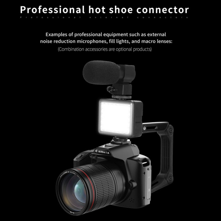 Dual-camera  64 Million Pixel High-definition WIFI Digital Camera Standard+Fill Light