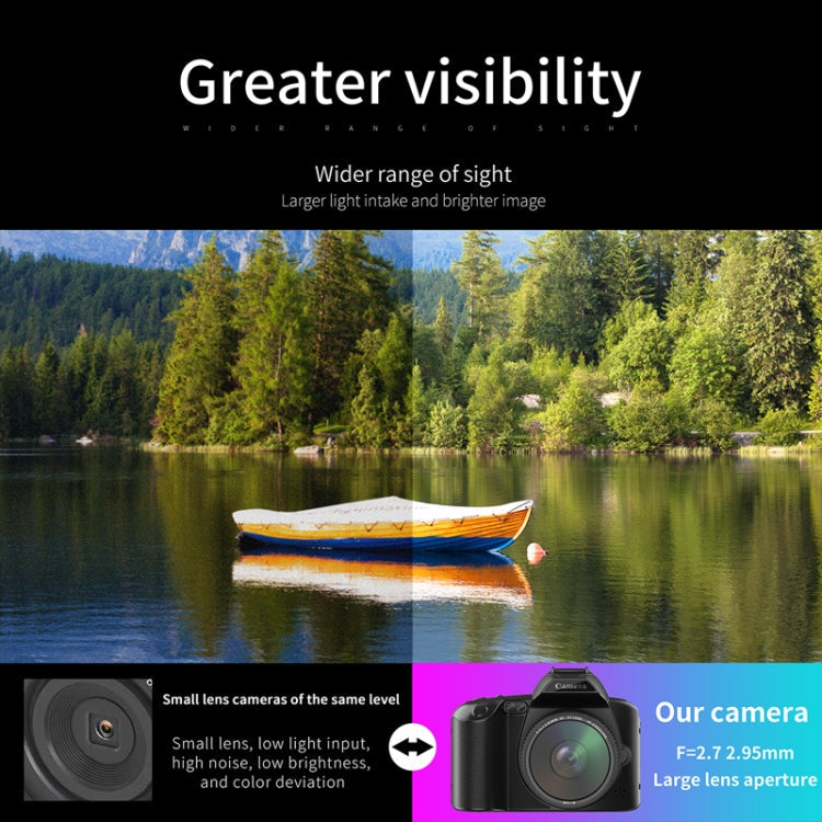 Dual-camera  64 Million Pixel High-definition WIFI Digital Camera Standard+Fill Light