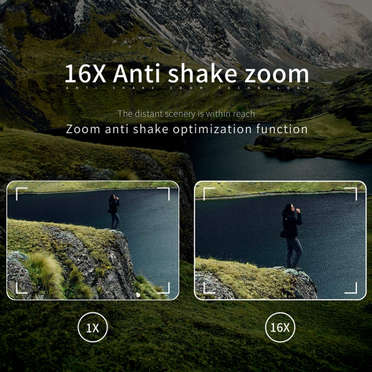 Dual-camera  64 Million Pixel High-definition WIFI Digital Camera Standard+Fill Light