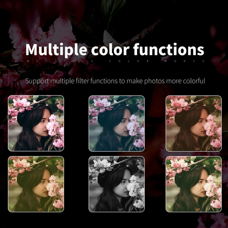 Dual-camera  64 Million Pixel High-definition WIFI Digital Camera Standard+Fill Light