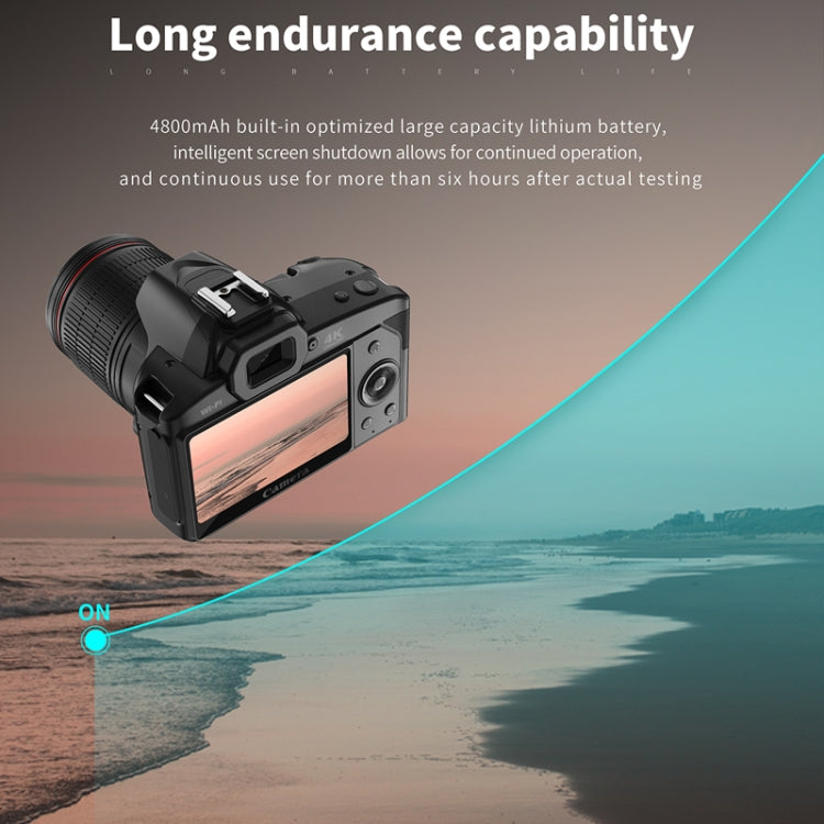 Dual-camera  64 Million Pixel High-definition WIFI Digital Camera Standard+Fill Light