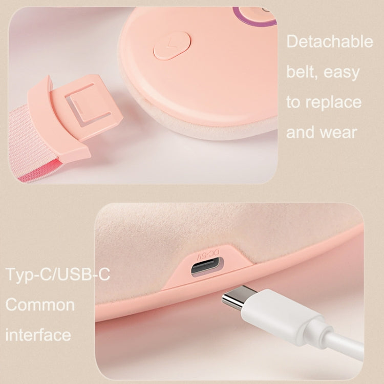 Intelligent Palace Warming Belt Three-speed Temperature Control Palace Belt(Pink)