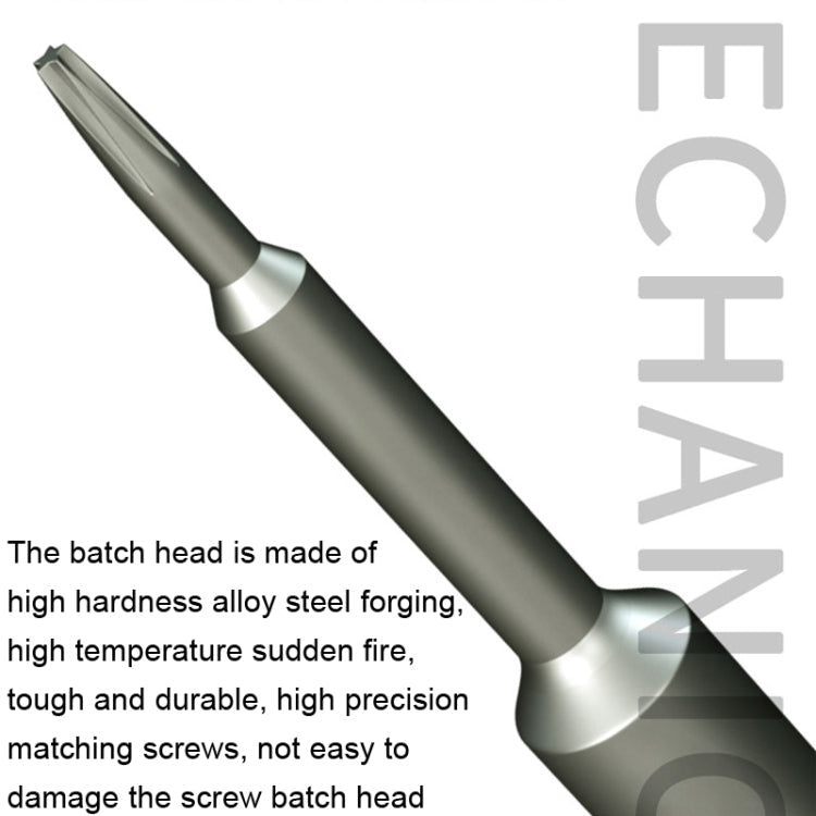 MECHANIC iMini Series Mobile Phone Repair Glasses Screw Batch Clock Tool, Series: T2