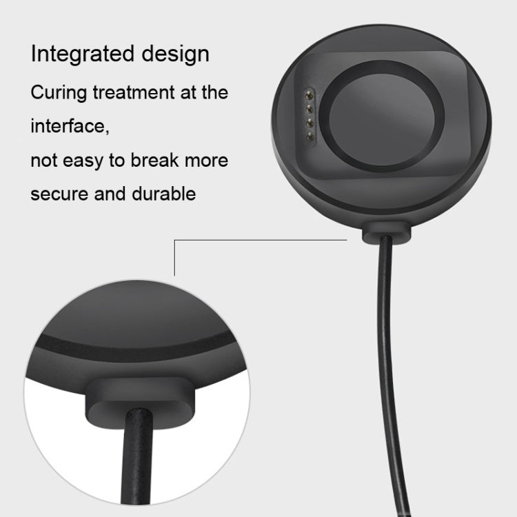 For OPPO Watch 2 Watch USB Port Magnetic Charger Charging Cable(Red)