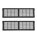 1pair Car Under-seat Vent Protection Cover Decoration Accessories, For Tesla Model Y