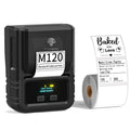 Phomemo M120 Label Maker Barcode Printer Bluetooth Thermal Label Machine