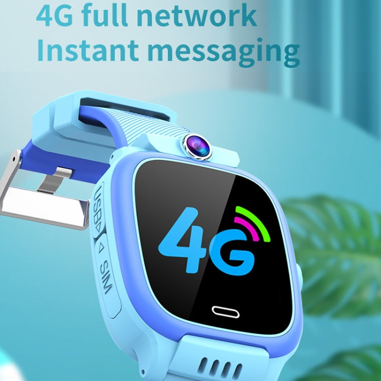 Y36 1.44-inch 4G Video Call Waterproof Smart Children Phone Watch with SOS Function(Blue)