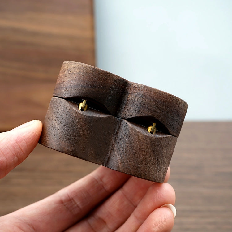 Wooden Heart Shape Ring Box Jewelry Storage Box Wedding Valentine Gift Box, Spec: RB529-C2