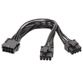 8P Female To Dual 6+2Pin Male Graphics Card Power Cable 8P To Dual 8P 1 To 2 Power Adapter Cable, 8P Female To Dual 6+2Pin Male