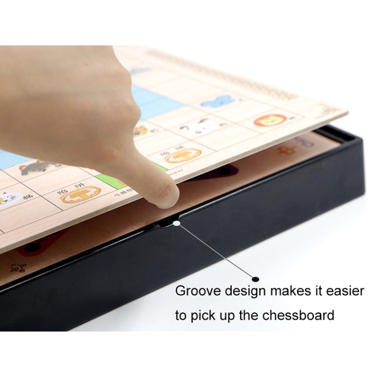 11 in 1 Wooden Multifunctional Parent-Child Interactive Children Educational Chessboard Toy Set