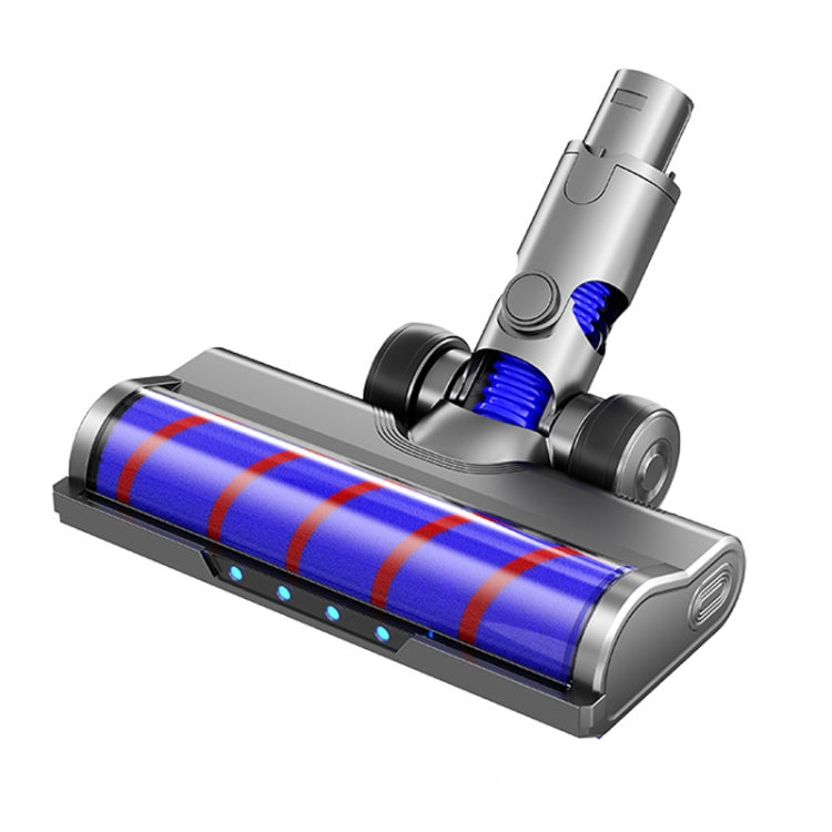 Vacuum Cleaner Soft Velvet Floor Brush Head with LED Lighting Independent Motor, For Dyson V7 V8 V10 V11 V15 V8 Slim, For Dyson V10 Slim V12 Slim, For Dyson V6