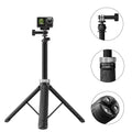 TELESIN 360 Degree Rotation 1.5m Selfie Stick Foldable Tripod For GoPro Hero / Insta360 /  DJI Osmo Action, S1-TSS-01