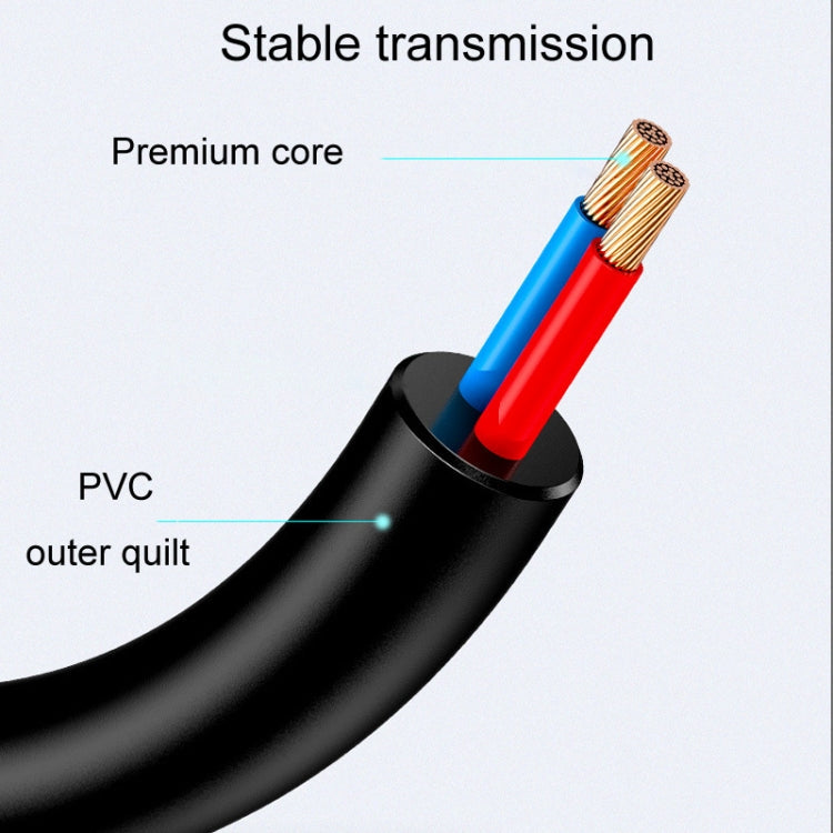 JINGHUA U550C USB To DC Charging Cable Small Appliance Power Cord, 3.5mm, 5.5mm