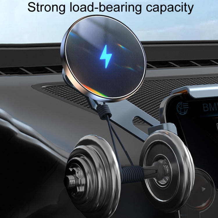 Car Wireless Charging Cell Phone Navigation Mount, P10+S1