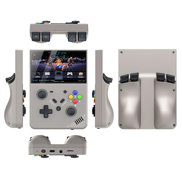 R43 Pro Handheld Game Console 4K HD 4.3-Inch Screen Home Portable Video Game Player, Translucent Black 64G, Gray 64G, Translucent Black 128G, Gray 128G