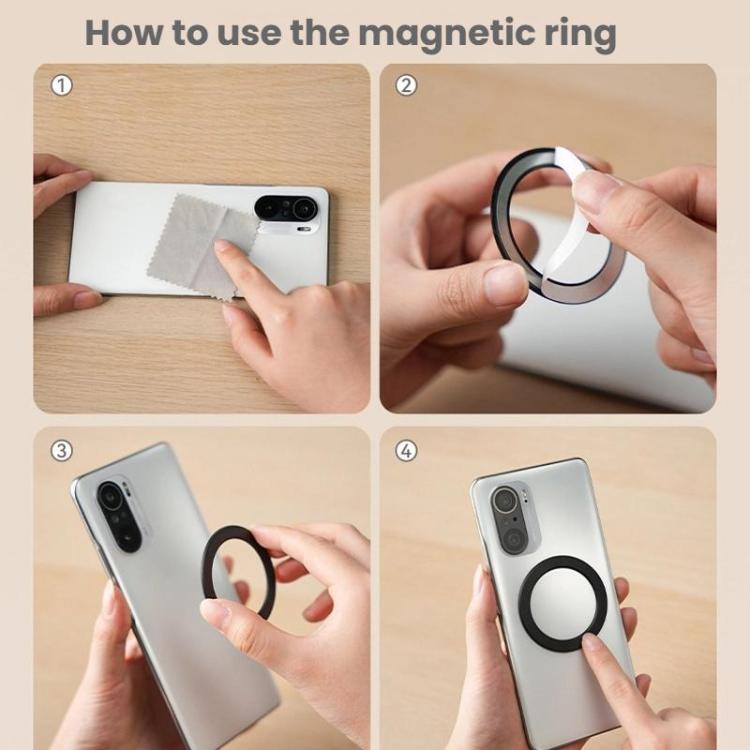 Waterdrop-shaped Mobile Phone Photography Stand Magsafe Magnetic Selfie Stick, P7-RB-02