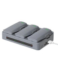 For DJI Neo 2 YX Triple Battery Charger Hub with PD 65W Fast Charging 3-Channel Power Management