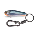 Fish-shaped Key Chain Keyring Alloy Lure Style Keyring, No. 1, No. 2, No. 3, No. 4, No. 5, No. 6