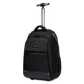 FUGUILAI Wheeled Backpack with Hideable Wheels & Straps, TSA Lock & 2-Stage Telescopic Handle Trolley Backpack for Business Travel