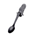 Creative Coffee Spoon Mermaid Shape Handle Spoons Flatware Drinking Tools, Black, Gold, Symphony, Rose Gold, True Color