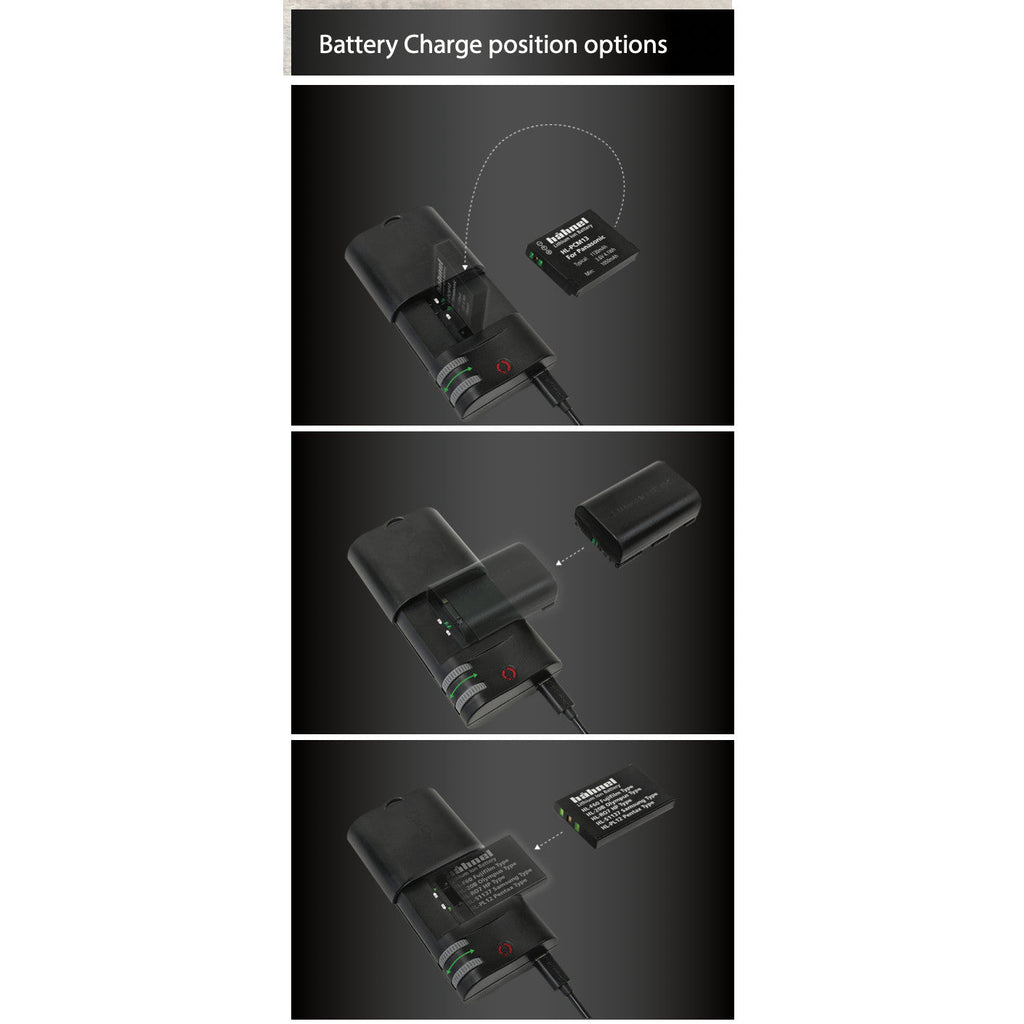 Hahnel UniPal Mini II Universal Camera USB-C Li-Ion Charger
