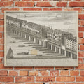"London Bridge" on Framed Canvas, Acrylic, Canvas, Framed Prints or Print-only