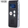 SK012 16GB Smart Noise Reduction HD Voice Recording Pen, Black 16GB
