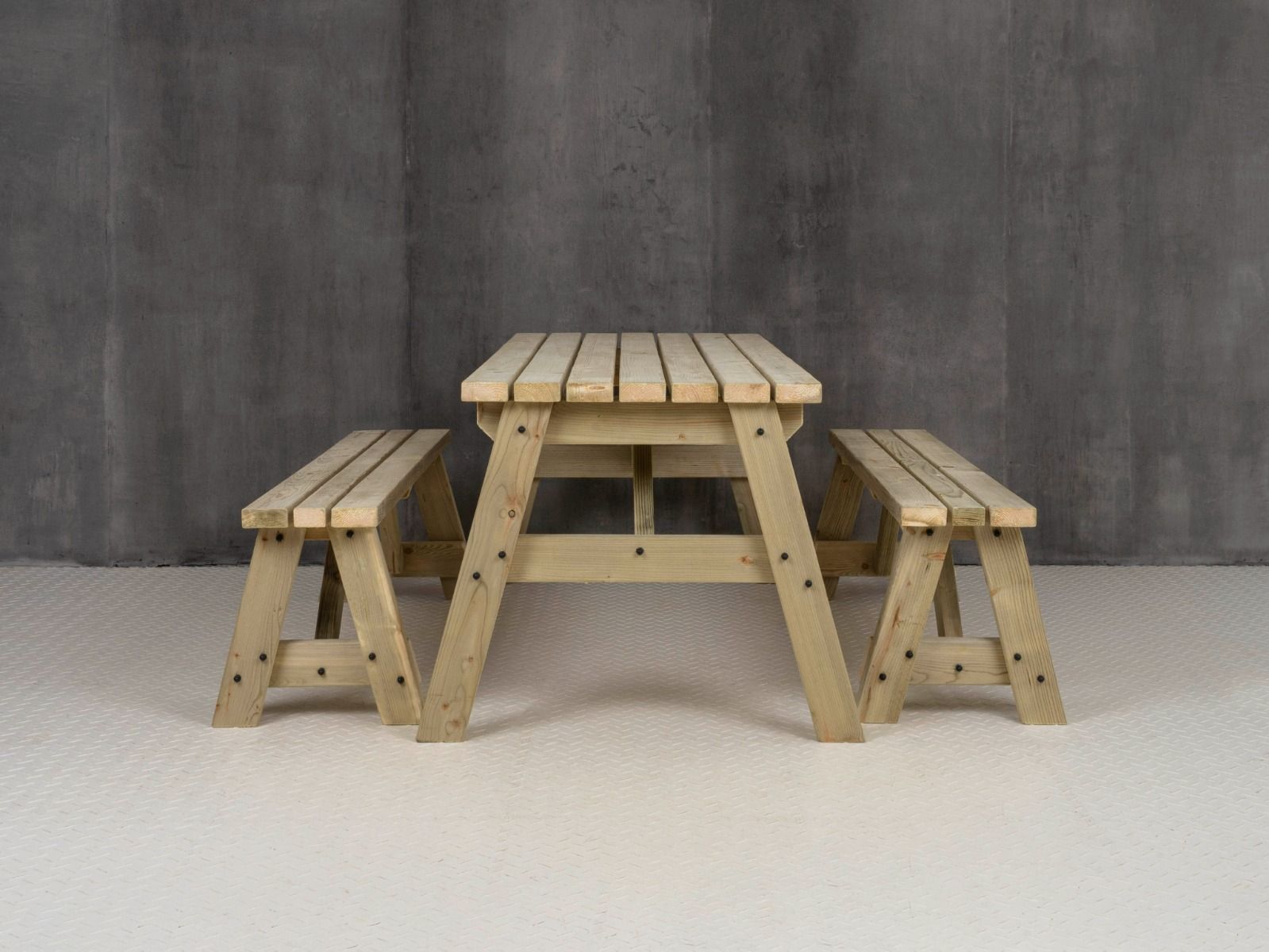 Victoria Space Saving Picnic Table and Benches Set