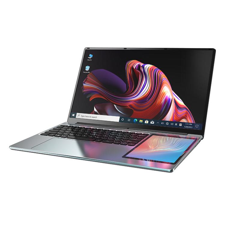 UNIWA ULAP Q15ZR Laptop, 8GB+512GB, 15.6 inch and 7 inch Dual Display Windows 11 Intel Alder Lake N100 Octa Core, AU Plug