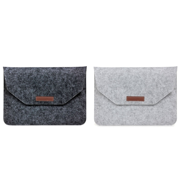 13 Inch Inner Package Phone & Tablet Case Felt Bag for iPhone 7 Plus /  iPhone 7 / 13.3 Inch MacBook Air /  Macbook Retina 13.3 inch(Black)