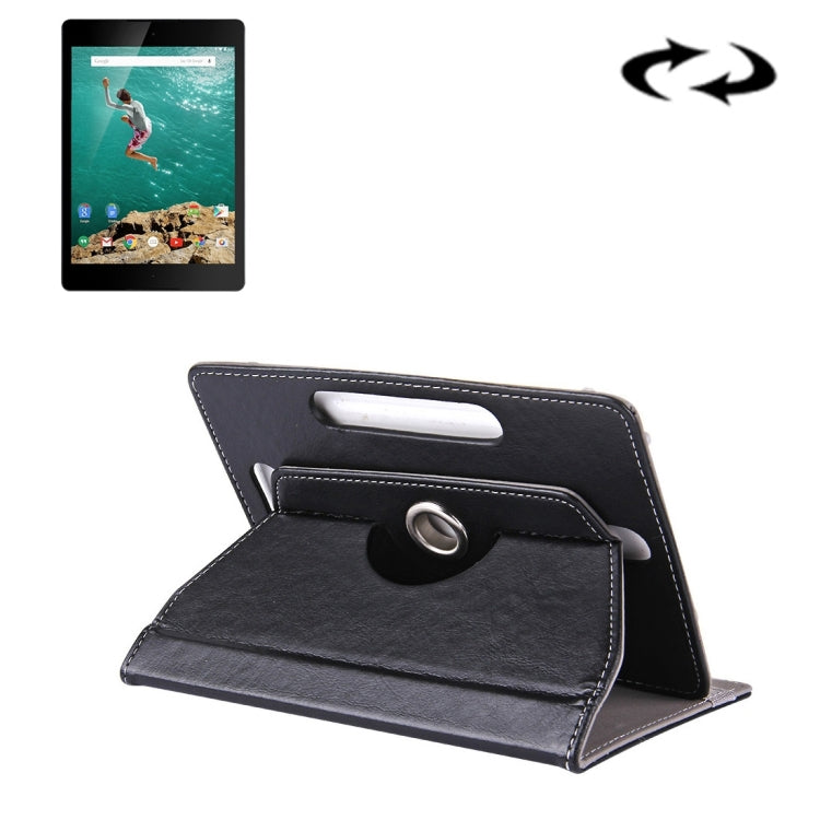 9 inch Tablets Leather Case Crazy Horse Texture 360 Degrees Rotation Protective Case Shell with Holder for ONDA V891w, Ramos i9s Pro & Win8, Colorfly i898W & i898A, 9 inch Blue, 9 inch Purple, 9 inch White, 9 inch Black, 9 inch Orange, 9 inch Red...