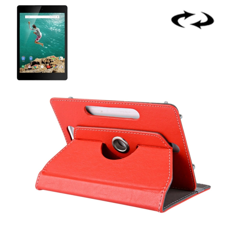 9 inch Tablets Leather Case Crazy Horse Texture 360 Degrees Rotation Protective Case Shell with Holder for ONDA V891w, Ramos i9s Pro & Win8, Colorfly i898W & i898A, 9 inch Blue, 9 inch Purple, 9 inch White, 9 inch Black, 9 inch Orange, 9 inch Red...