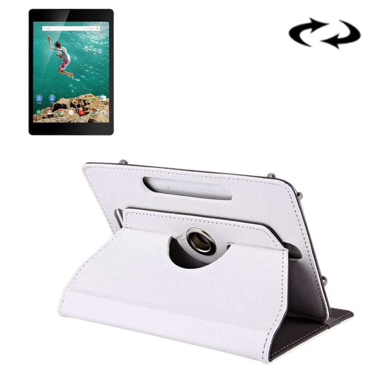 9 inch Tablets Leather Case Crazy Horse Texture 360 Degrees Rotation Protective Case Shell with Holder for ONDA V891w, Ramos i9s Pro & Win8, Colorfly i898W & i898A, 9 inch Blue, 9 inch Purple, 9 inch White, 9 inch Black, 9 inch Orange, 9 inch Red...