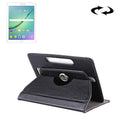 10 inch Tablets Leather Case Crazy Horse Texture 360 Degrees Rotation Protective Case Shell with Holder for Asus ZenPad 10 Z300C, Huawei MediaPad M2 10.0-A01W, Cube IWORK10, 10 inch Black, 10 inch Red, 10 inch Blue, 10 inch Magenta, 10 inch Purple     ...