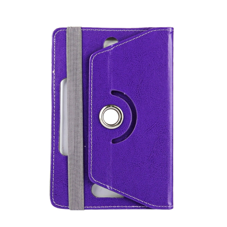 10 inch Tablets Leather Case Crazy Horse Texture 360 Degrees Rotation Protective Case Shell with Holder for Asus ZenPad 10 Z300C, Huawei MediaPad M2 10.0-A01W, Cube IWORK10, 10 inch Purple, 10 inch Baby Blue, 10 inch White, 10 inch Black, 10 inch Red  ...